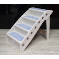 4 Steps Folding Plastic Pet Stairs